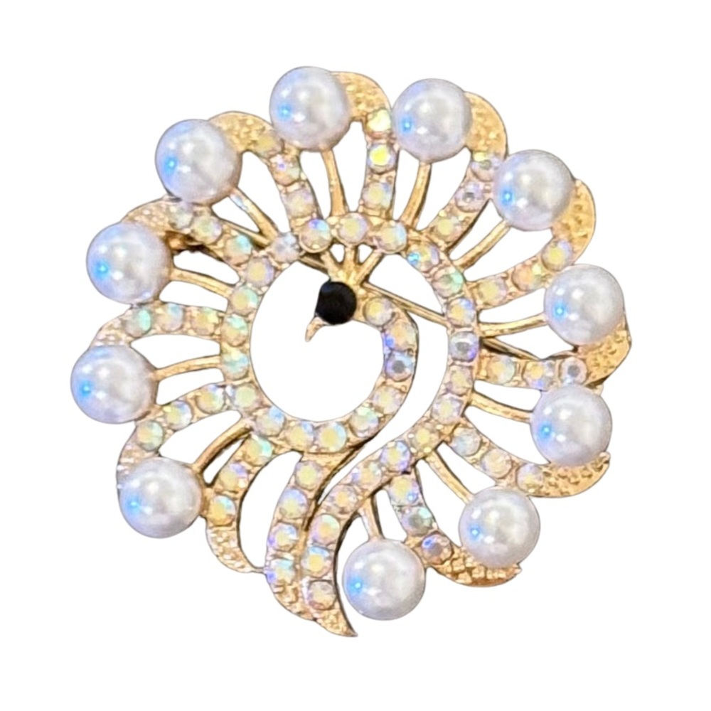 Brooch - Peacock Fashion Jewelry